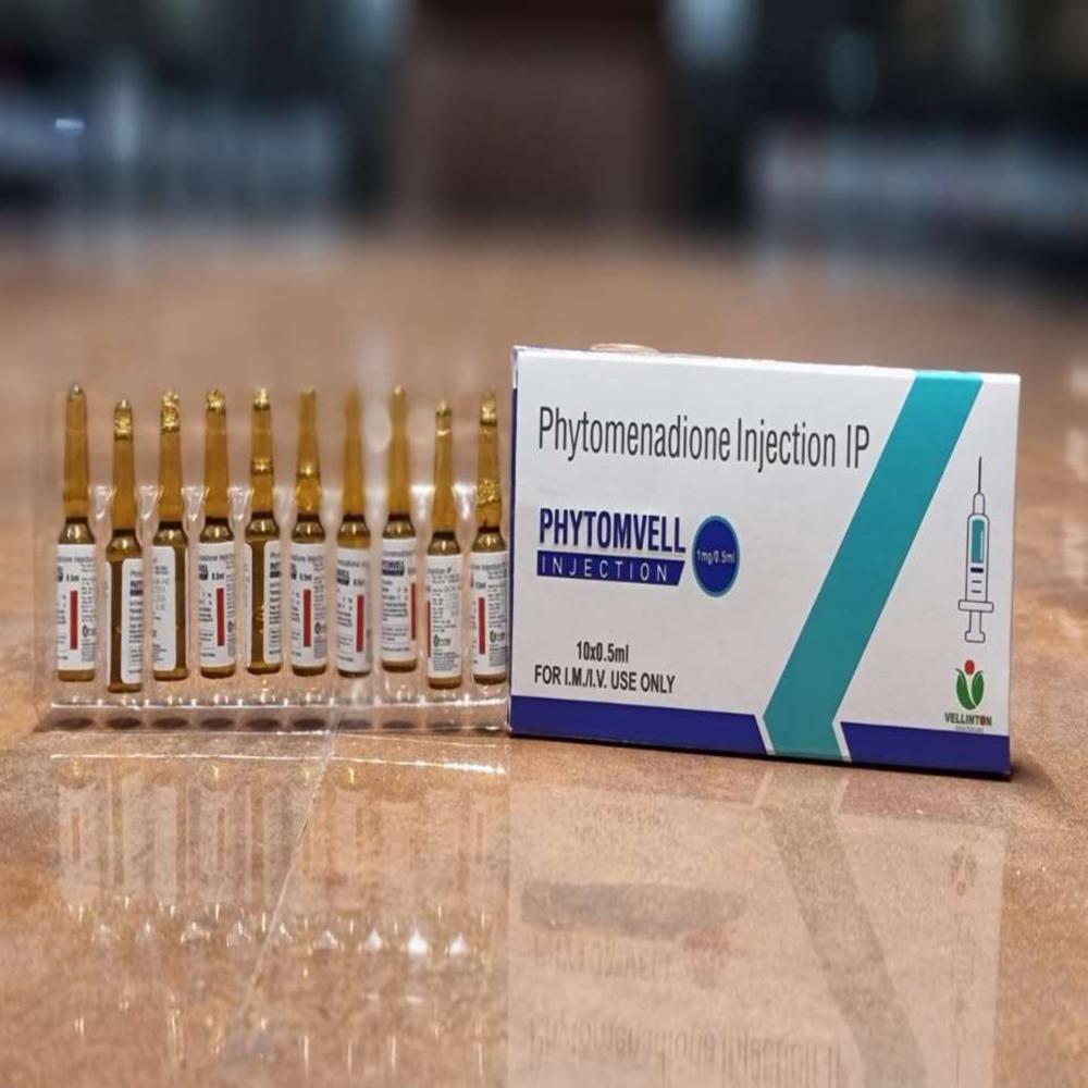Phytomenadione 1 Mg Injection - Physical Form: Liquid