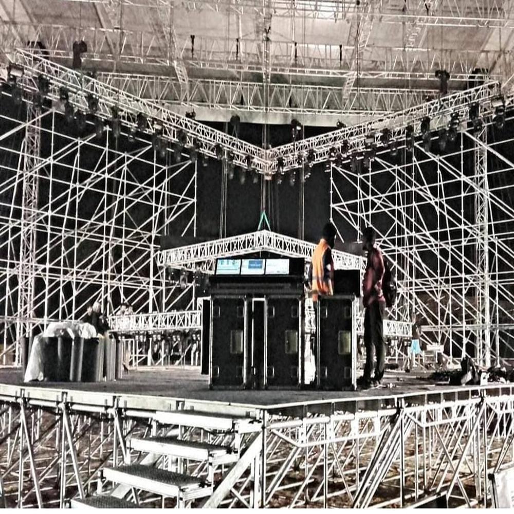stage for events