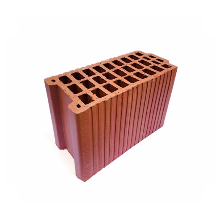 Hp-100 Filling Clay Blocks - Aerated Concrete, 30 X 10 X 5 Dimensions | Frost Resistant, Horizontal Perforation, Durable Design