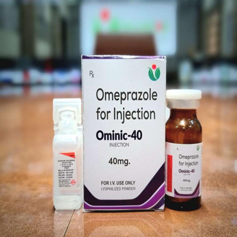 Omeprazole Injection - Fast-acting Acid Suppressor For Gerd, Peptic Ulcers & Zollinger-ellison Syndrome, Iv Administration Under Supervision