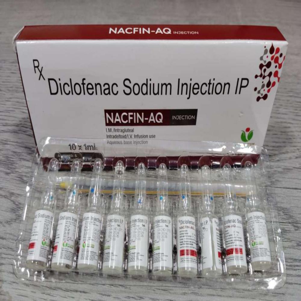 Diclofenac Sodium, Aqua  injection