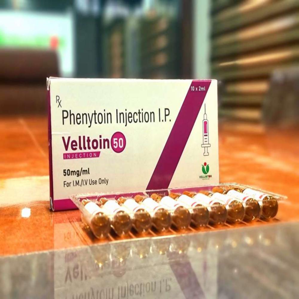 Phenytoin Sodium Injection - Injectable Anticonvulsant Formula, Rapid Seizure Control For Neurosurgery And Acute Epileptic Conditions
