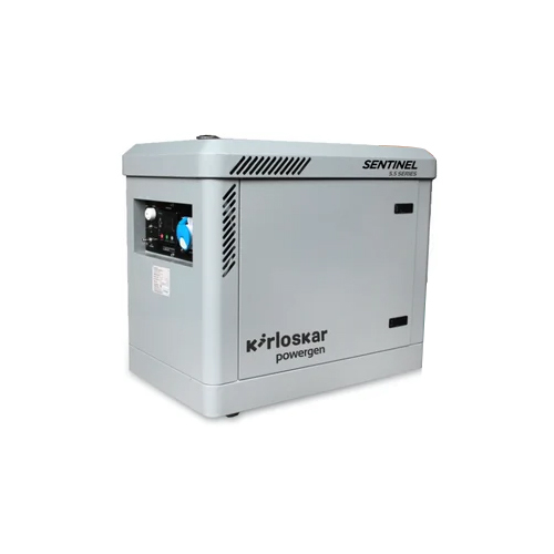 5.5 Kva Portable Diesel Genset Inverter Technology - Color: White