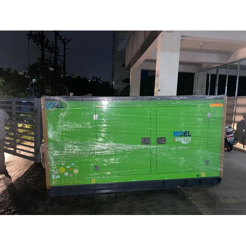 Kg4-58.5Ws Kirloskar Diesel Generator - Color: Green