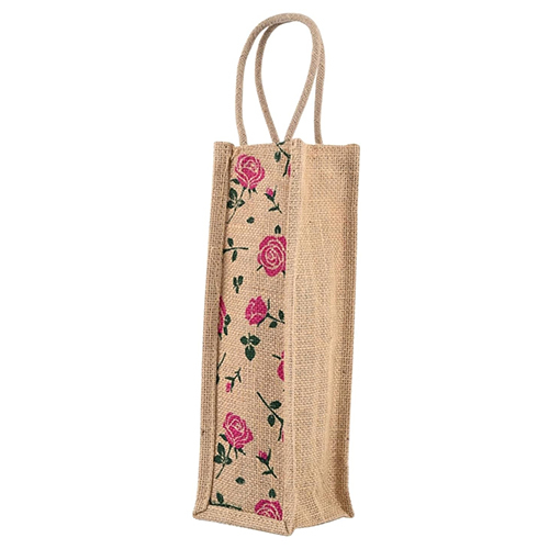 Jute Bottle Bag - Color: Different Available