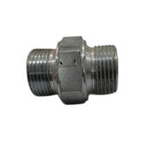 22mm MS Hydraulic Hex Nipple