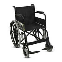 SWC-PC-112-B SS Side Guaed Folding Wheelchair