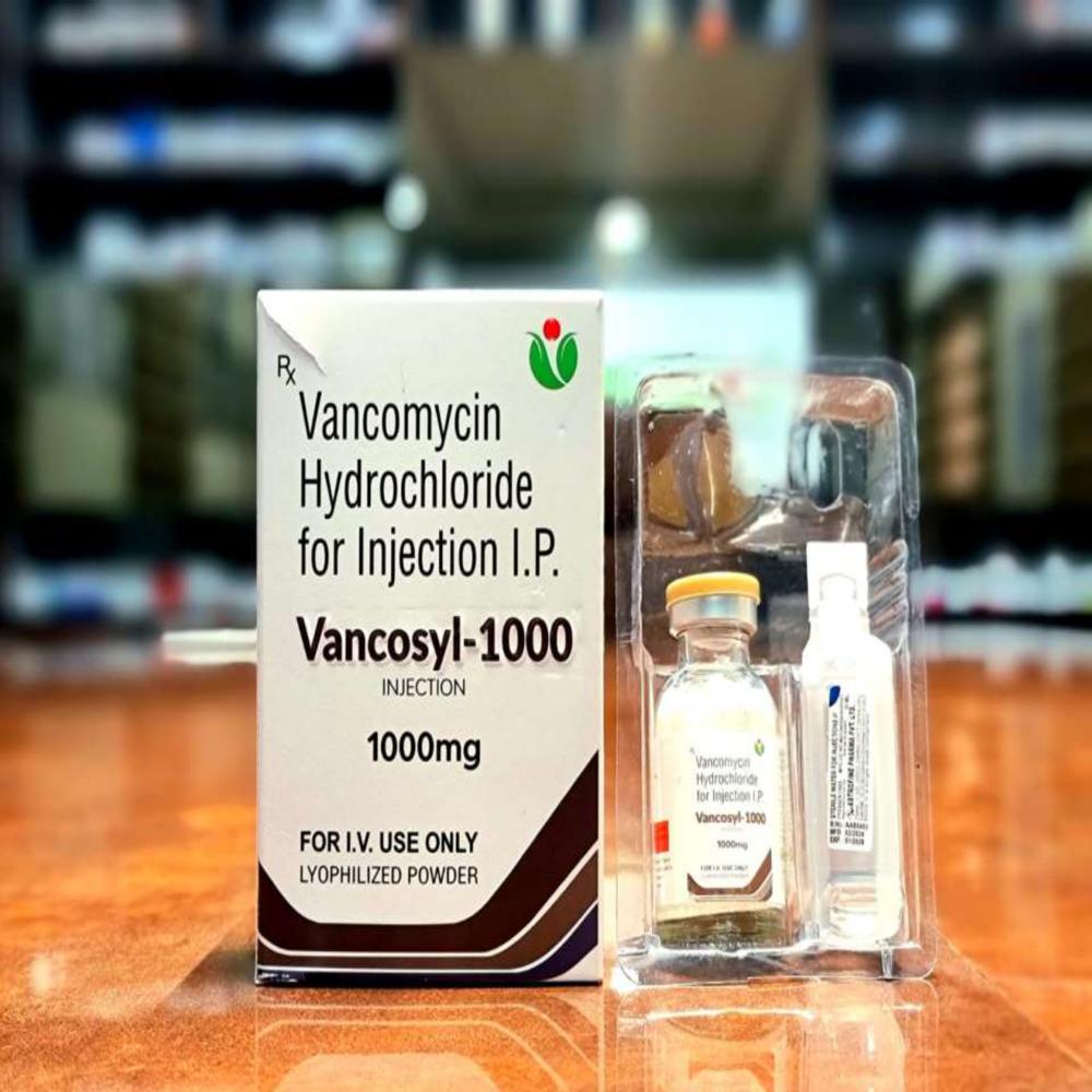 Vancomycin Hydrochloride 1 Gm Injection