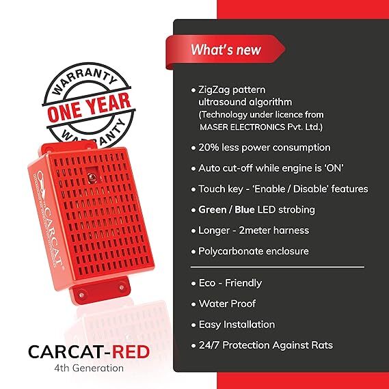 Carcat Red - Feature: Zigzag Pattern Ultrasound Algorithm
