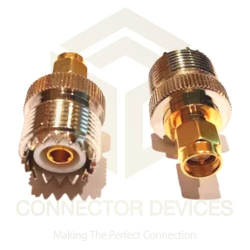 Sma Male To Uhf Female Adaptor - Application: Industrial