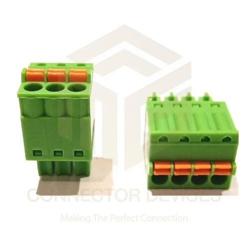 Pluggable Terminal Blocks Xy2500Kn-3.81 - Color: Green