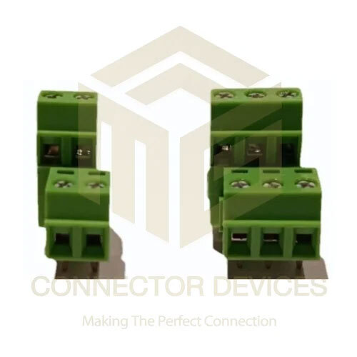 Terminal Block Xyek381 - Color: Green