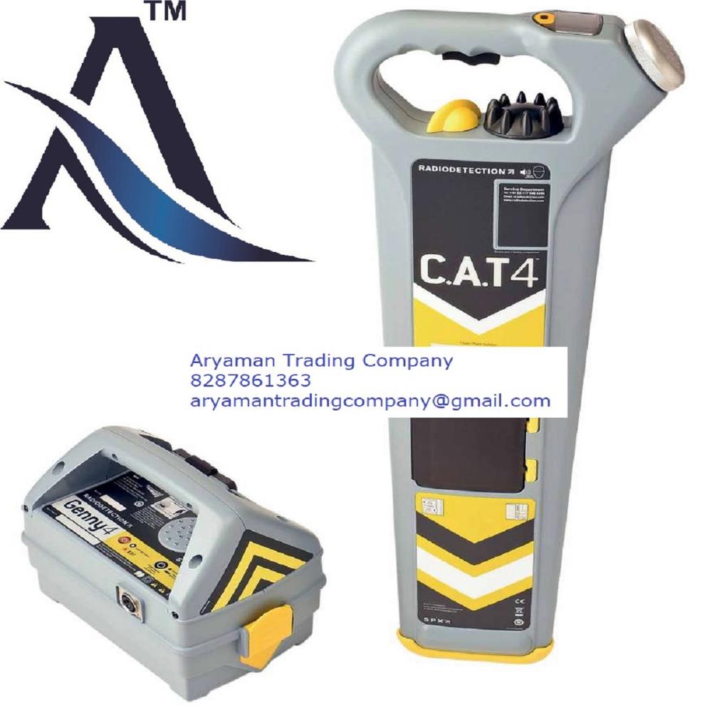 Cable Avoidance Tool - ABS Material, Model: C.A.T4+ | Dual-Frequency Detection, Dynamic Overload Protection, StrikeAlert Warning, GPS Integration