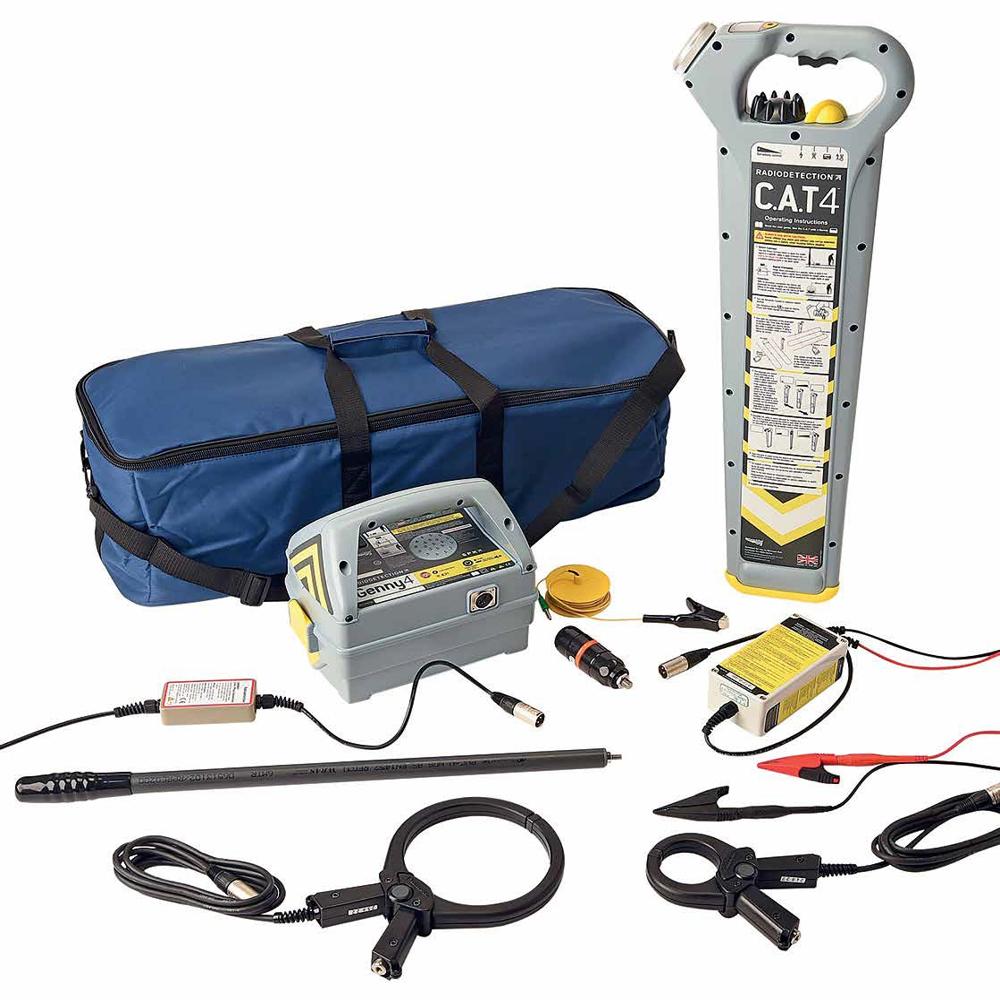 Cable Avoidance Tool - Abs Material, Model: C.a.t4+ | Dual-frequency Detection, Dynamic Overload Protection, Strikealert Warning, Gps Integration
