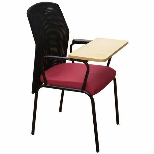 Fixed Arms Writing Pad Chair - Feature: Corrosion Resistant