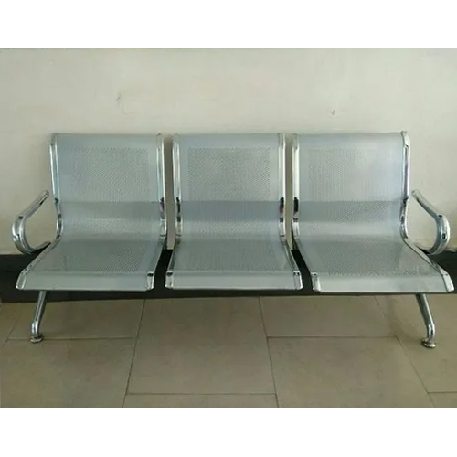 Three Seater Chair - Color: Silver