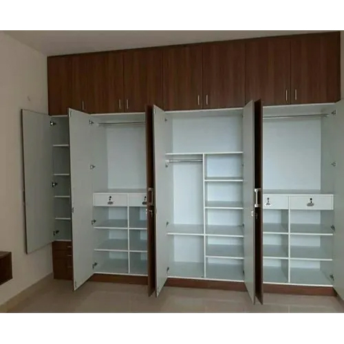 Wooden Storage Cabinet - Finish: Polished