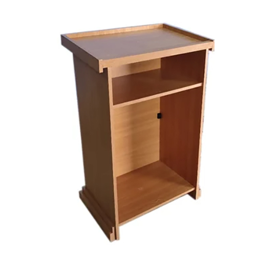 Office Wood Podium - Color: Brown