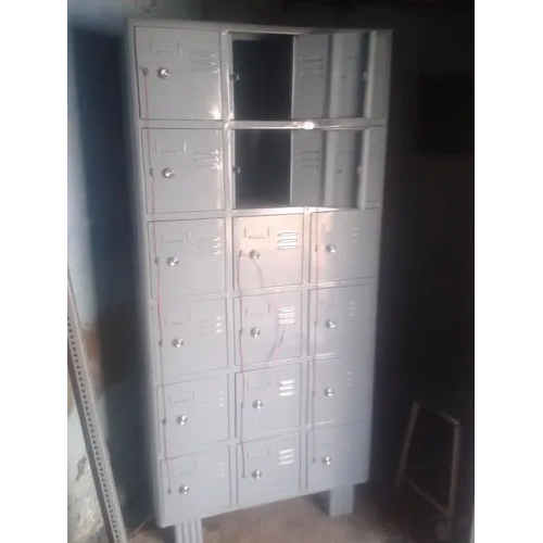 Stainless Steel Locker - Color: Gray