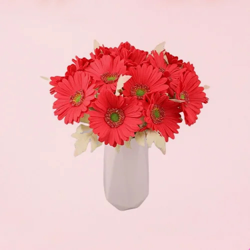 Artificial Gerbera Daisies - Feature: Easy To Clean