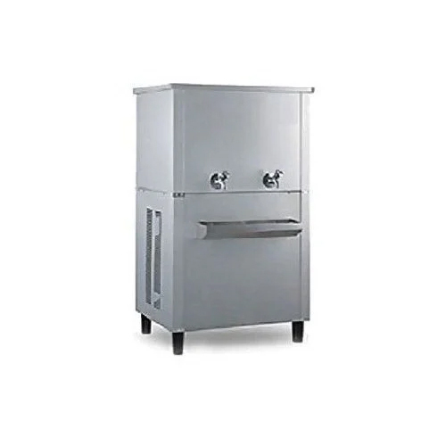 Stainless Steel Water Cooler - Color: Silver