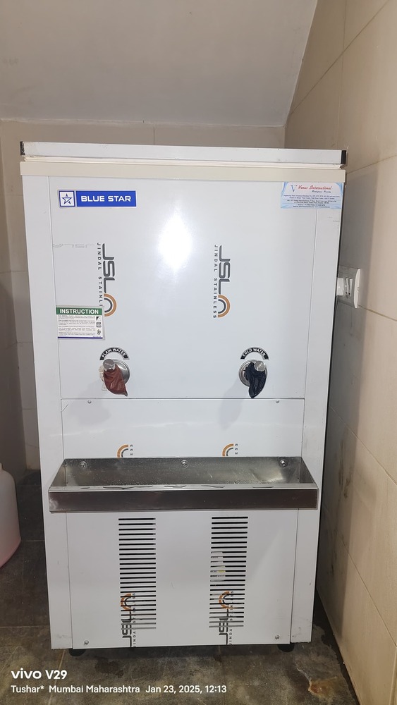 Steel Water Cooler - Stainless Steel, Various Sizes, White Color | 22-240V Voltage, Industrial-Grade Durability, Essential for Employee Wellbeing