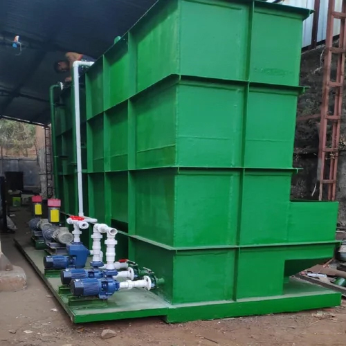 Industrial Effluent Treatment Plant - Color: Green