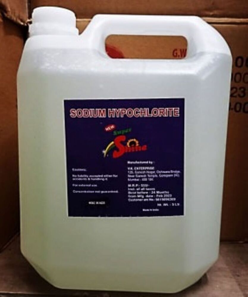 Sodium Hypochlorite 5lte - Application: Direct Use