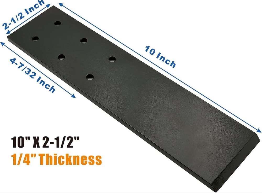 Floating Shelf Bracket, Shelf Bracket Hardware Countertop Support Bracket, Top Mount (10 Inch, 1)