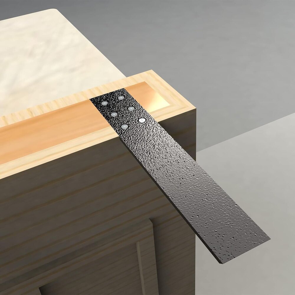 Floating Shelf Bracket, Shelf Bracket Hardware Countertop Support Bracket, Top Mount (10 Inch, 1)