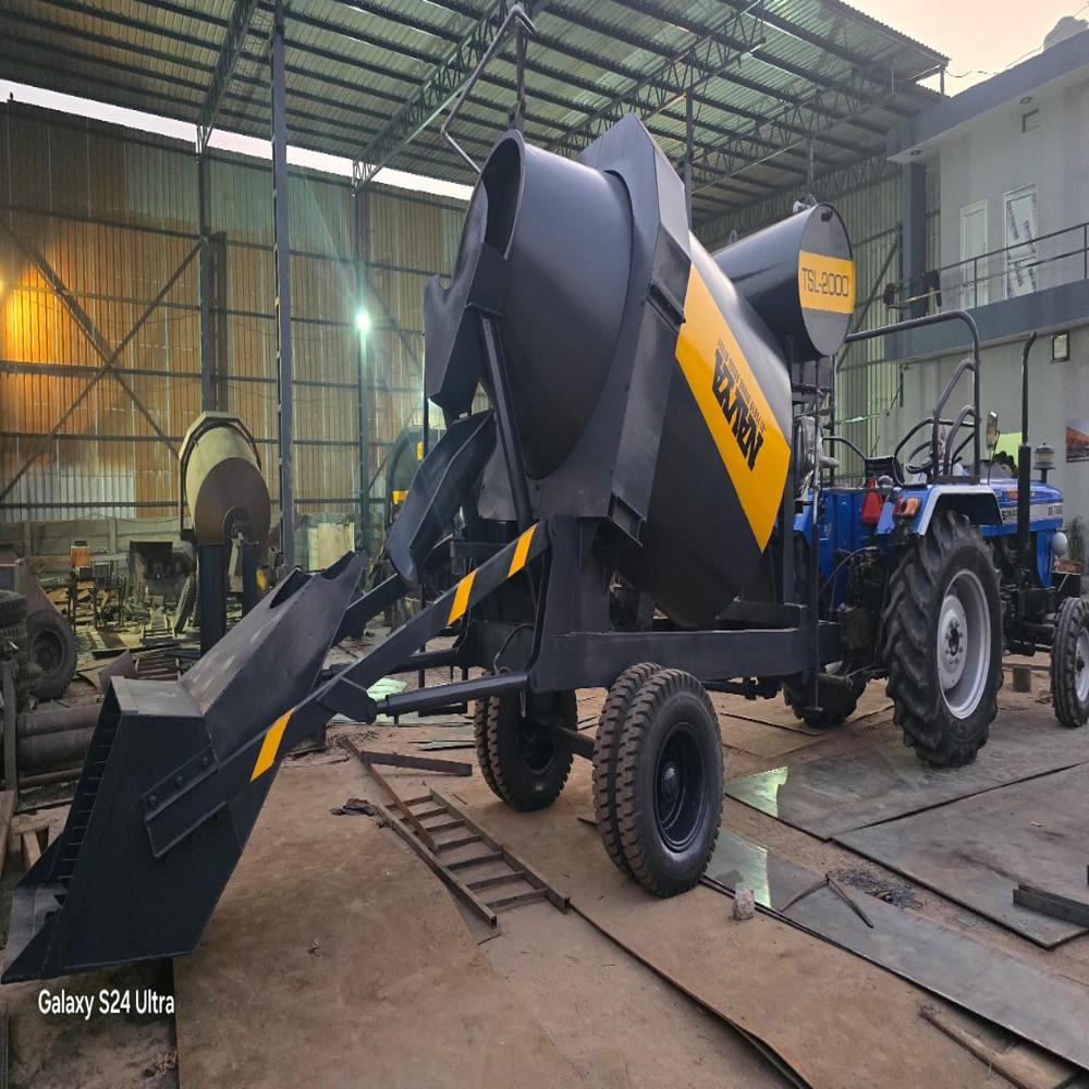 2500l Tractor Operated Self Loading Concrete Mixer - Capacity: 2500 Ltr
