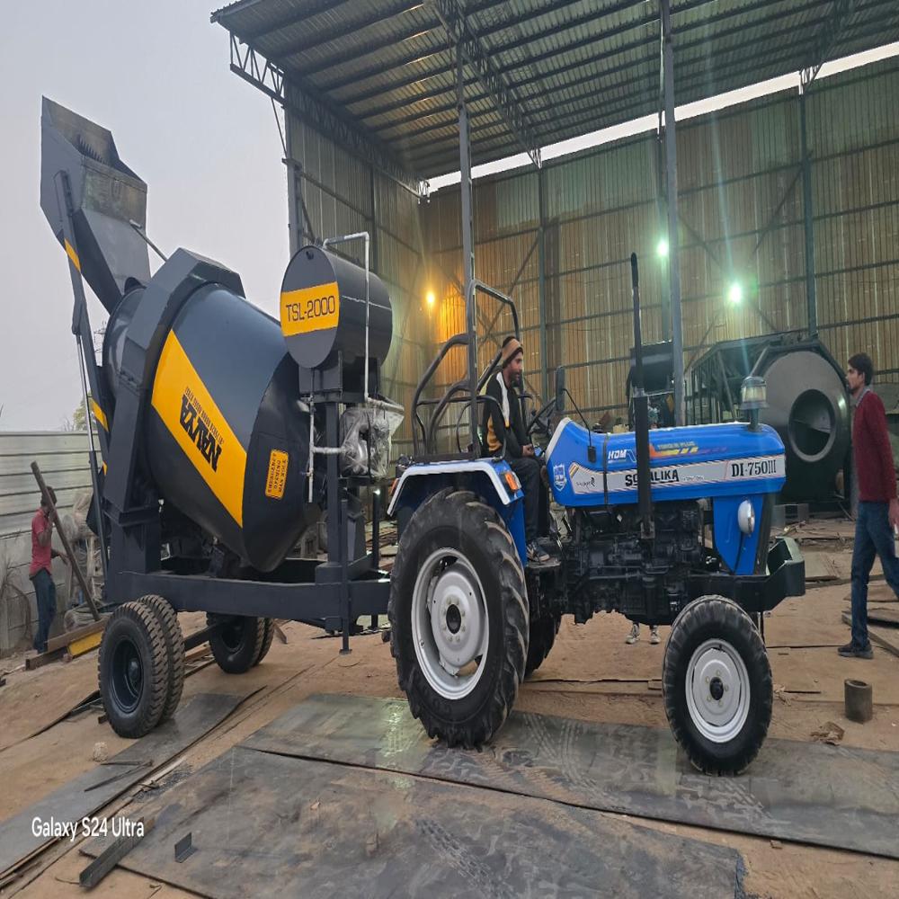 2500l Tractor Operated Self Loading Concrete Mixer - Capacity: 2500 Ltr