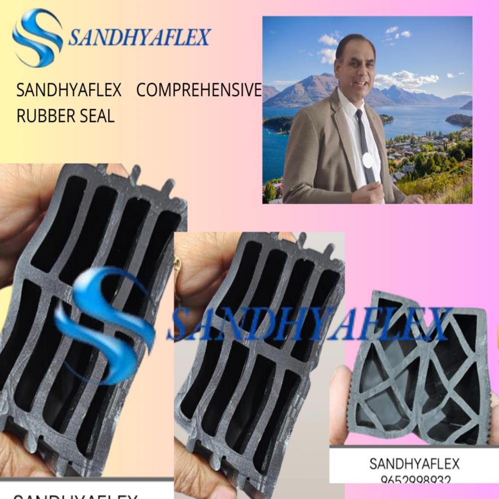 Compression Rubber Seal - Color: Gray