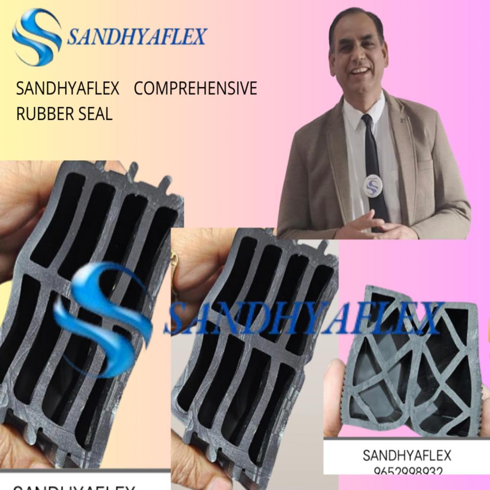 Compression Rubber Seal - Color: Gray