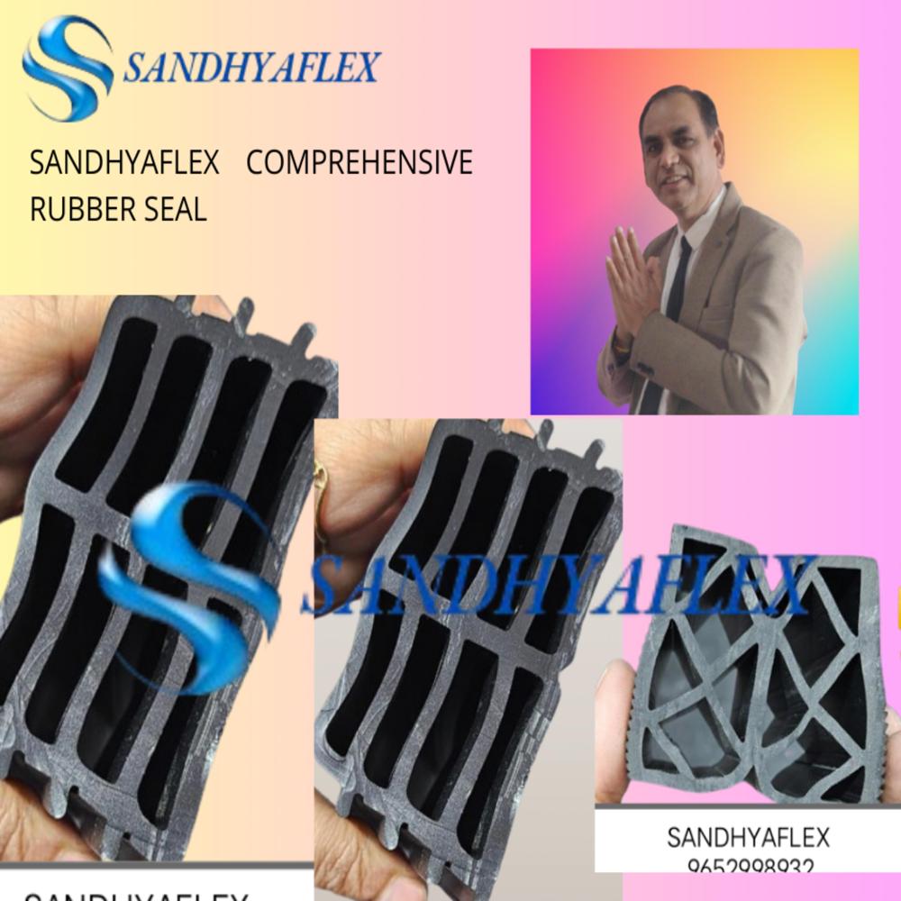 Compression Rubber Seal - Color: Gray