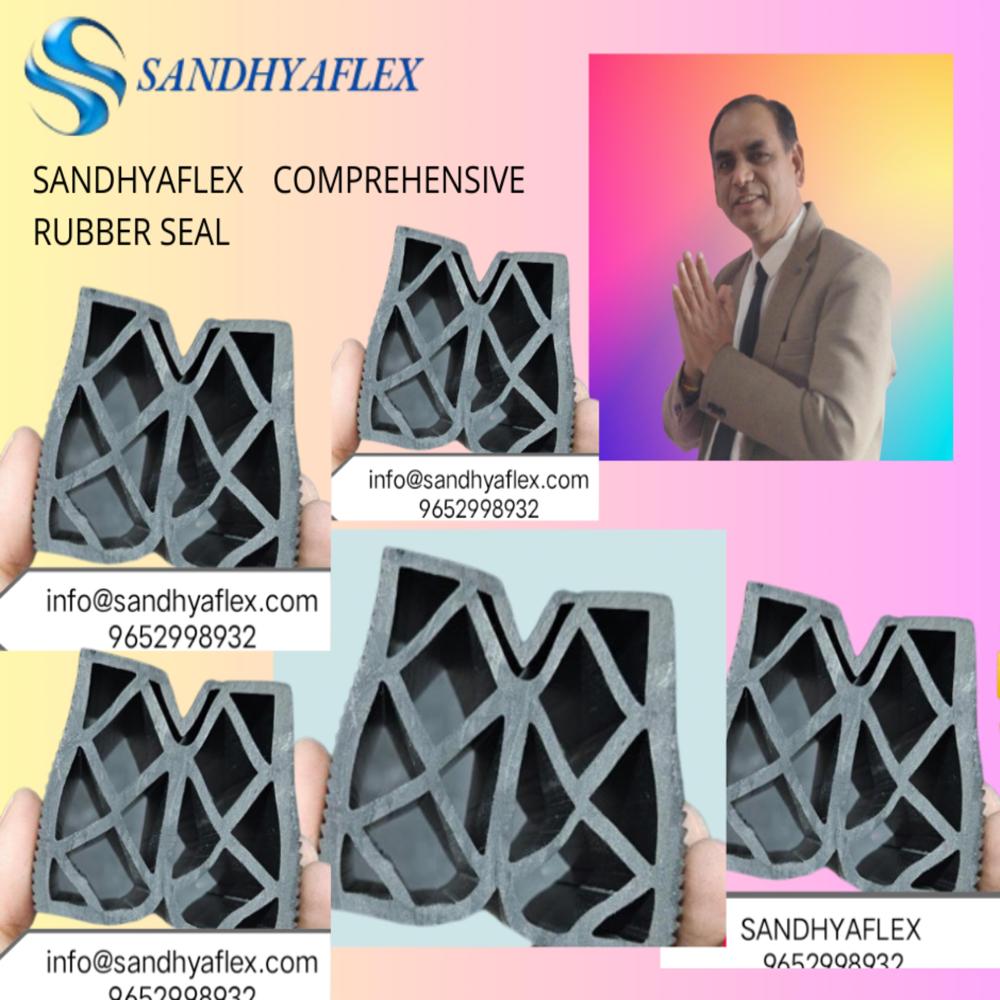 Compression Rubber Seal - Color: Gray