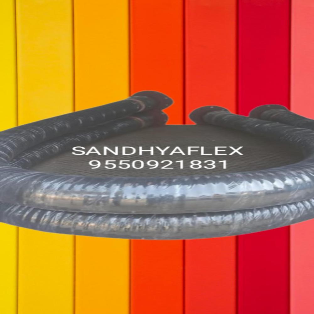 Sandhyafelx Slurry Rubber Hose - Color: Black