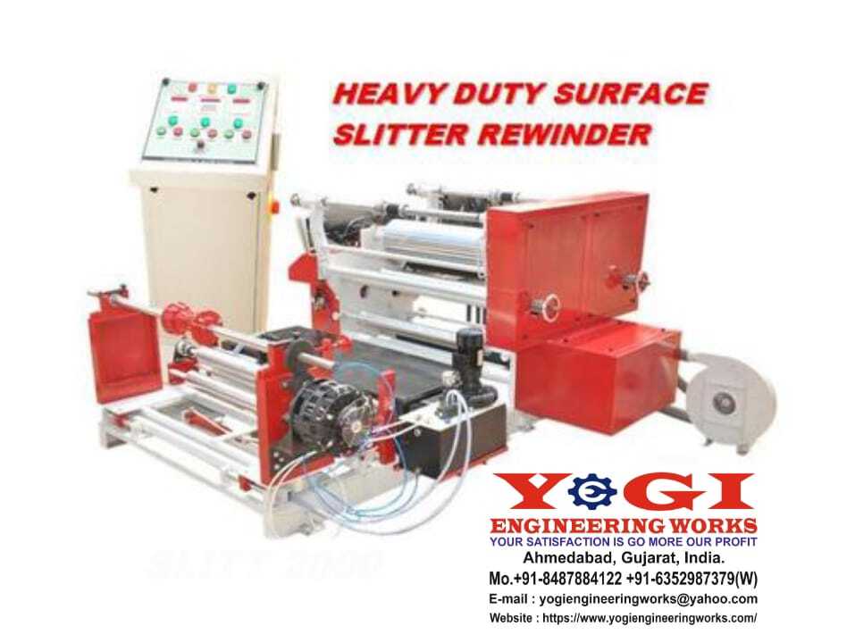 Foil Paper Slitter Rewinder Machine