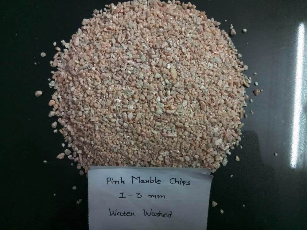 Natural Red Marble Chips - Size: 3mm To 6mm