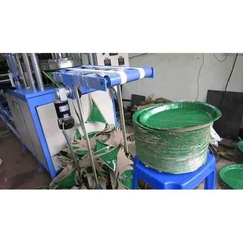 Automatic Disposable Paper Plate Making Machine - Capacity: 500-1000 Pcs/Hr