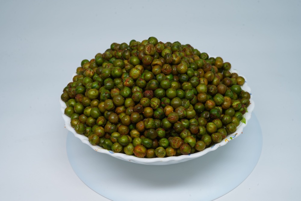 Masala Matar - 500gm & 1kg Packaging | High Quality Masala Vatana, Spicy Taste, Shelf Life: 2 Months, For All Namkeen Lovers