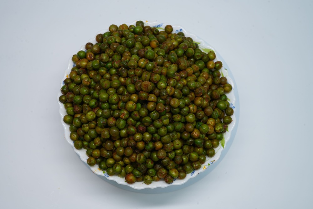 Masala Matar - 500gm & 1kg Packaging | High Quality Masala Vatana, Spicy Taste, Shelf Life: 2 Months, For All Namkeen Lovers