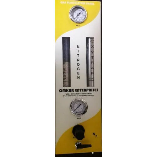 Gas Purification Panel - Machine Type: Mechanical Devices