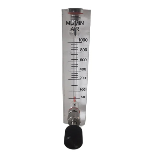 Acrylic Flow Meter - Color: Silver