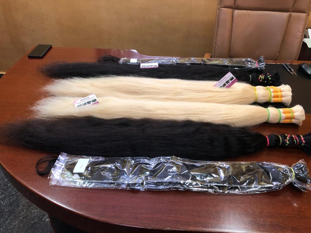 Single Drawn Human Hair Extensions - 100% Virgin Human Hair, 24-Inch Length | Natural Black and Colored Options, Remy Hair Grade, Straight Design, Professional Use