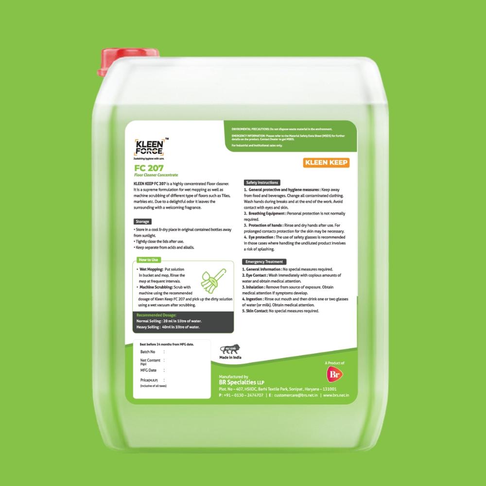 Kleen Force Kleen Keep FC 207 Floor Cleaner Concentrate