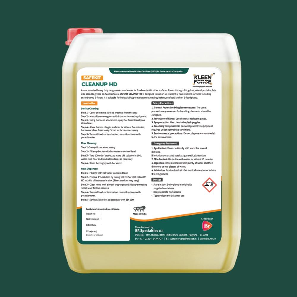 Kleen Force Safekit Cleanup HD Aluminium Safe Heavy-Duty Cleaner & Degreaser