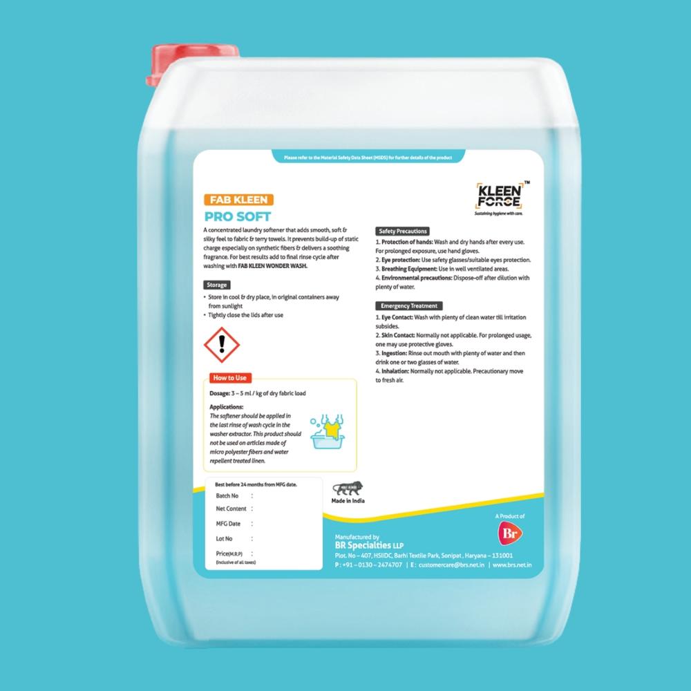Kleen Force Fab kleen Pro Soft Commercial Laundry Softener