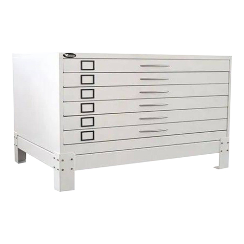 6 Drawers Mild Steel File Cabinet - Color: As Per Requirement