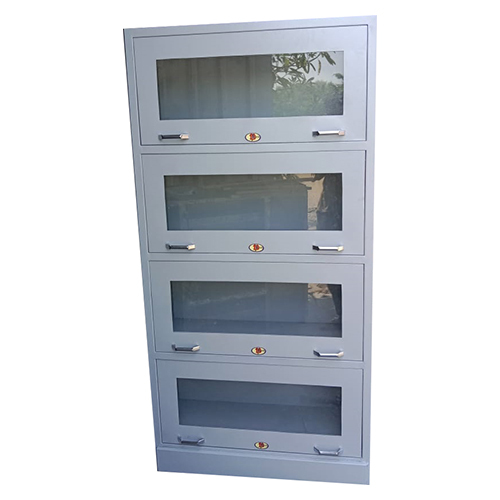 Steel File Bookcase - Color: As Per Requirement